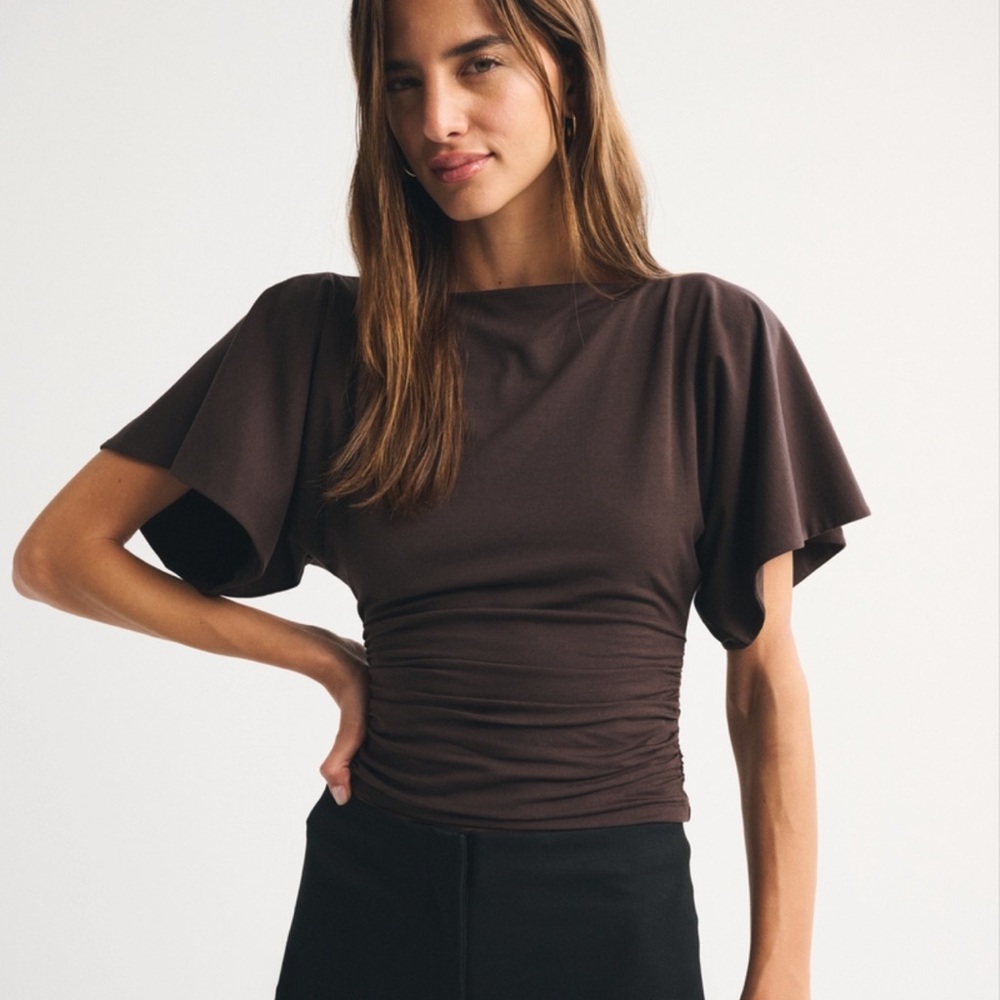 Abercrombie & Fitch Flutter Slash Top